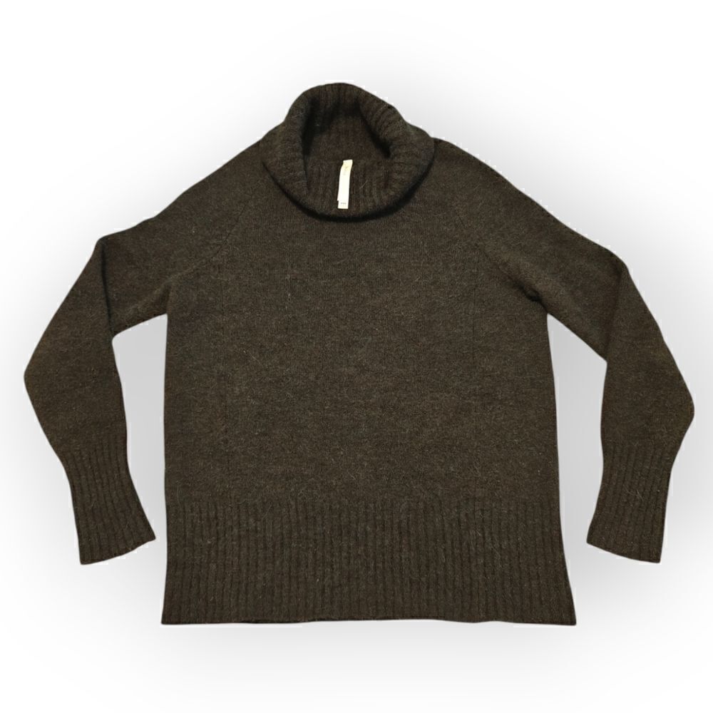 The Group BABATON DARK GREEN TURTLE NECK SWEATER SIZE XXS